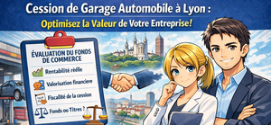 Cession d’entreprise à Lyon : bien vendre son garage automobile